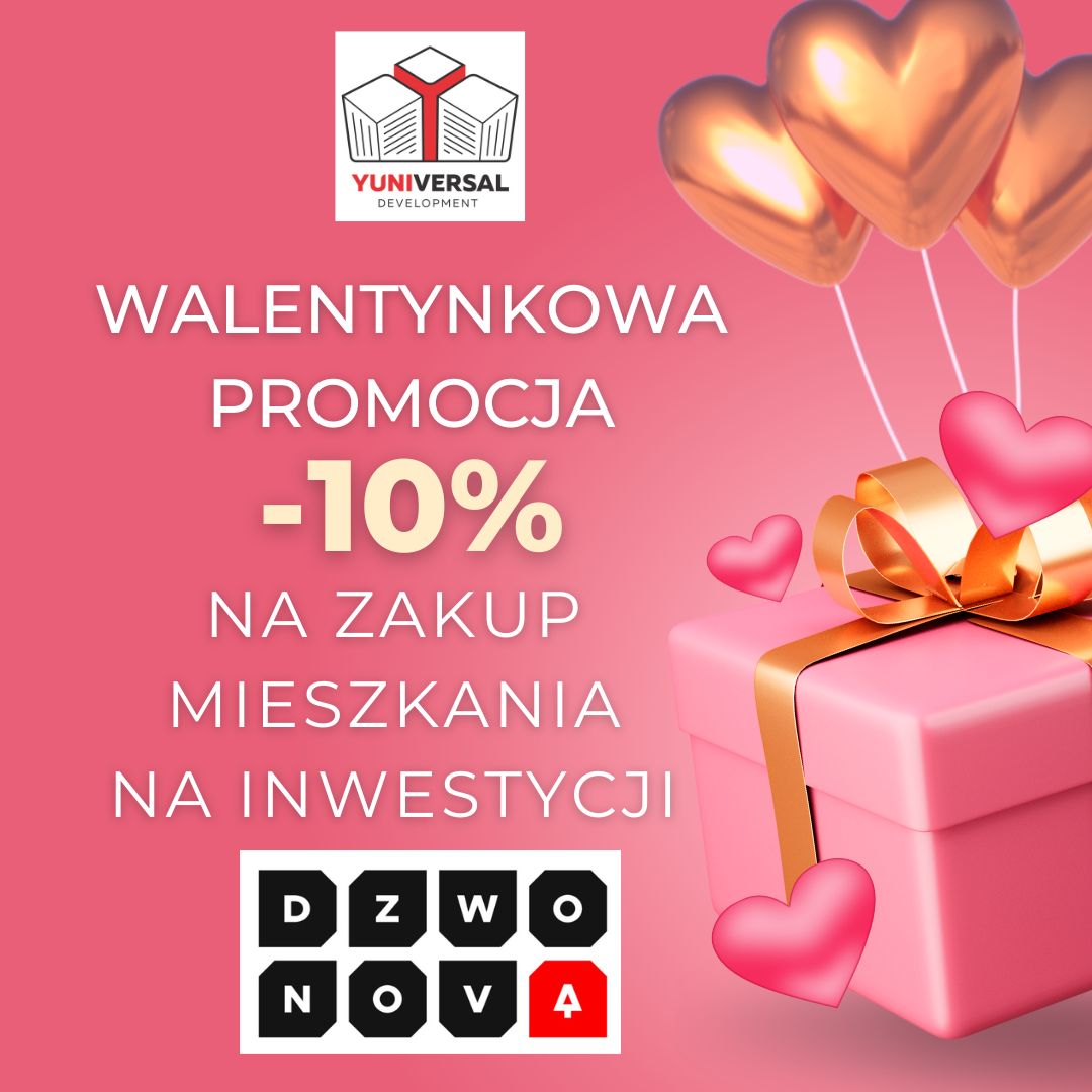 Walentynkowa promocja Dzwonowa - 10%
