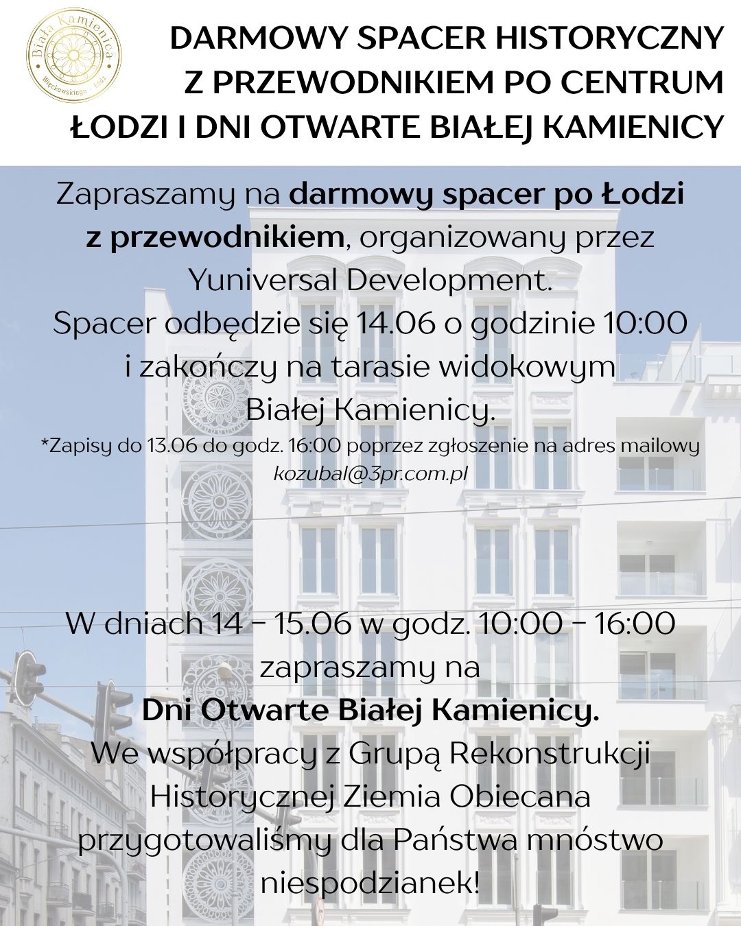 Dni otwarte na Białej Kamienicy